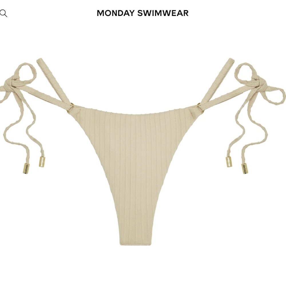 NWT Monday Swimwear Hanalei Bottom — Petite (P)